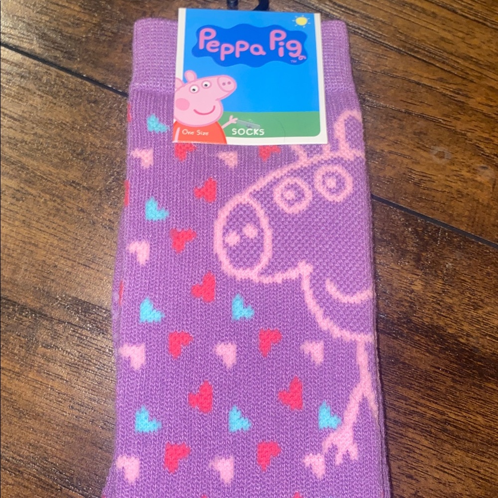 Peppa 🐽 Pig Theme Park Souvenir Socks